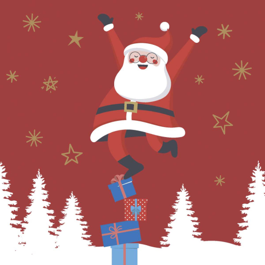 Napkins - Santa Time